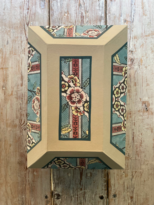 "Guirlandes de Fleurs" Wedding Box Large – Hand-Painted Domino Paper