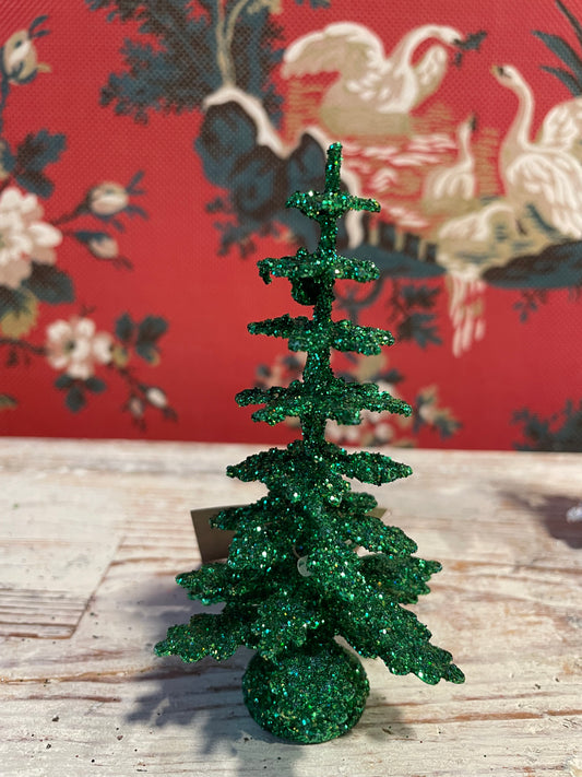 Forest Green Spruce - Cardboard Christmas Tree -  11cm | Ino Schaller