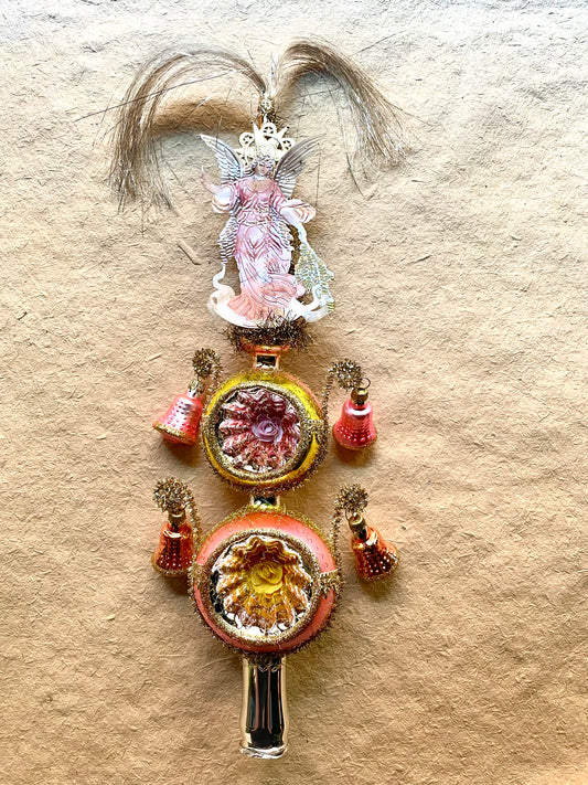 Nostalgic Victorian Angel Tree Topper