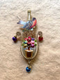 Nostalgic Victorian Bird on Flowers Ornament | Nostalgie Christbaumschmuck | Christmas Ornament