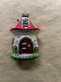 Medium Nostalgic Mushroom House | Nostalgie Christbaumschmuck
