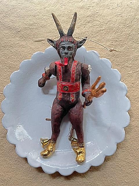 Holiday Krampus Christmas Ornament