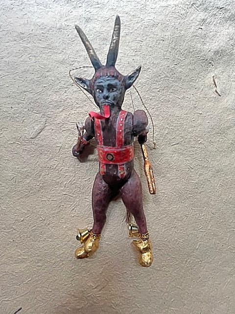 Holiday Krampus Christmas Ornament