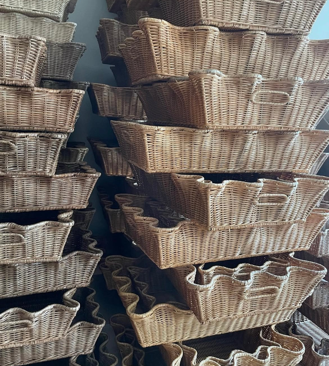 Large Rattan Tray