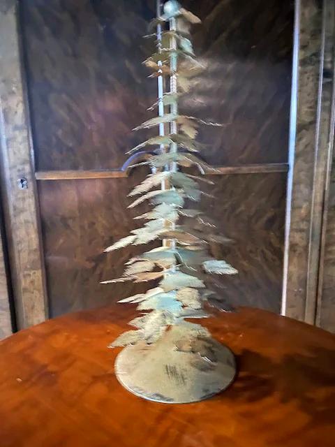 Tin Conifers - Christmas Decoration