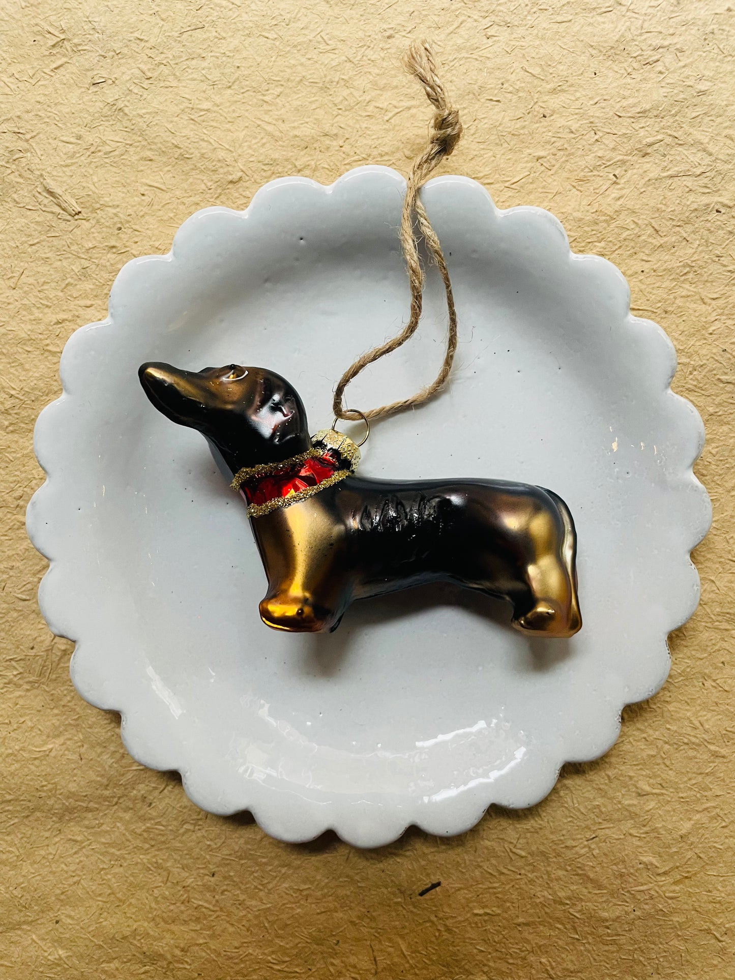 Glass Dog Ornaments – Six Breeds