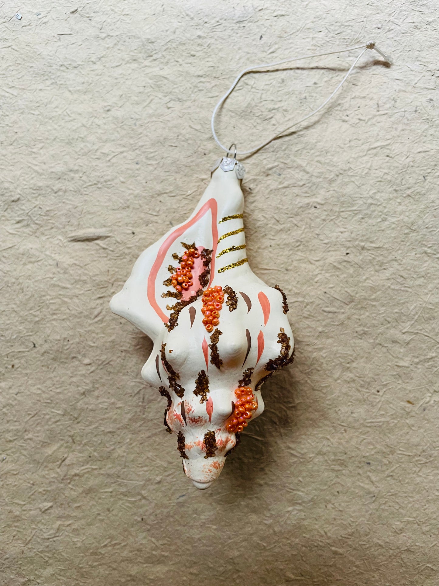 Beachcomber Glass Shell Ornaments – Set of 8 Styles