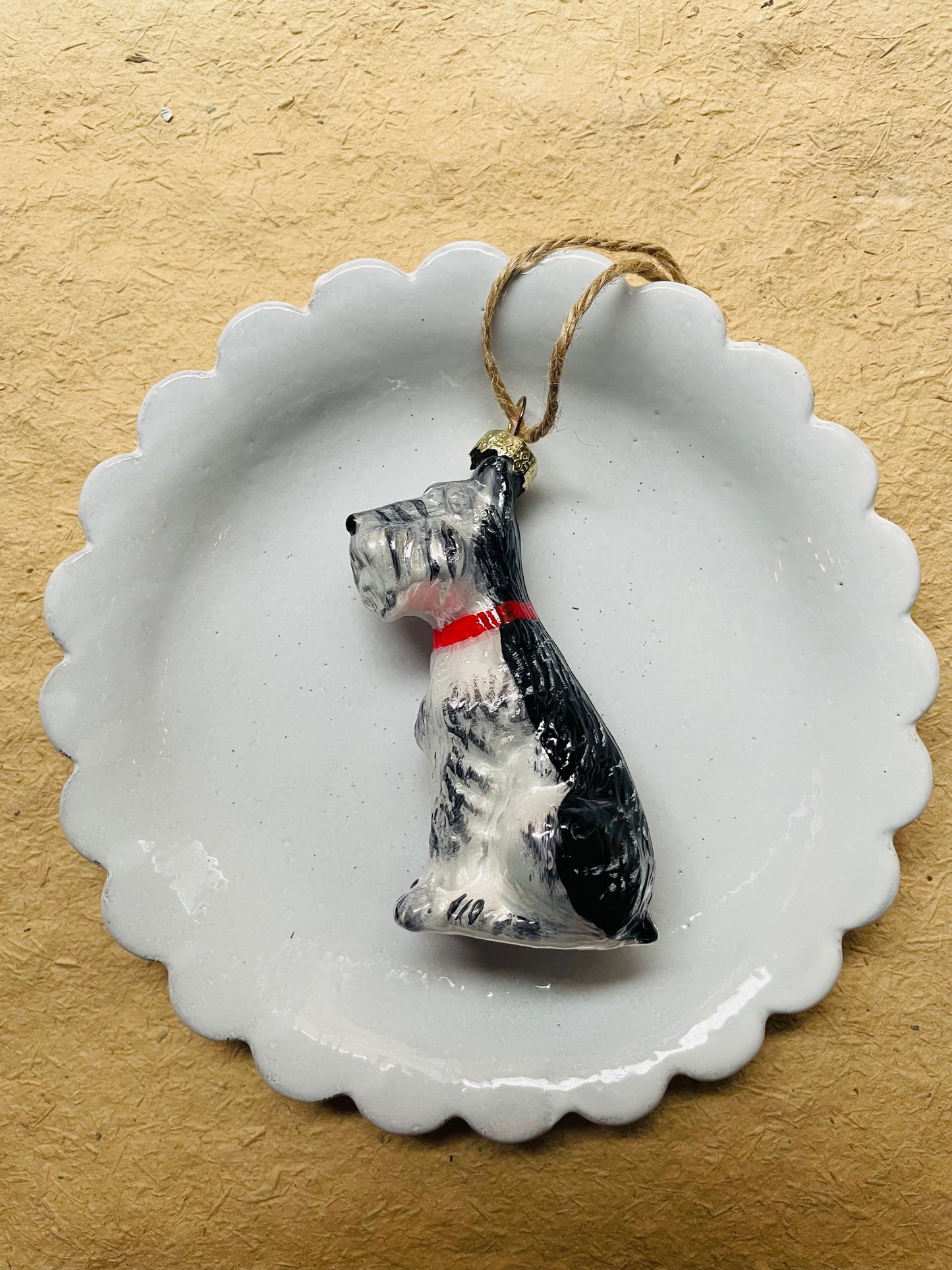 Glass Dog Ornaments – Six Breeds