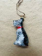 Glass Dog Ornaments – Six Breeds