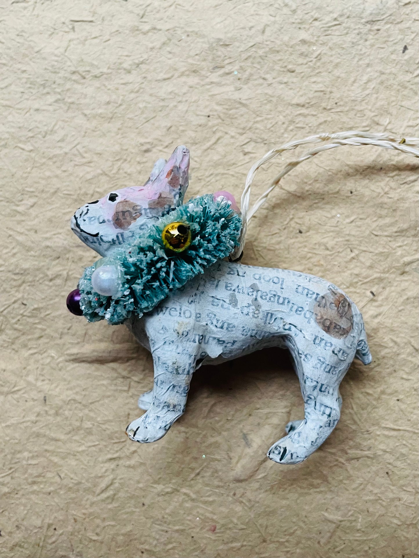 French Bulldog - Frenchie - Paper Ornaments Two Styles