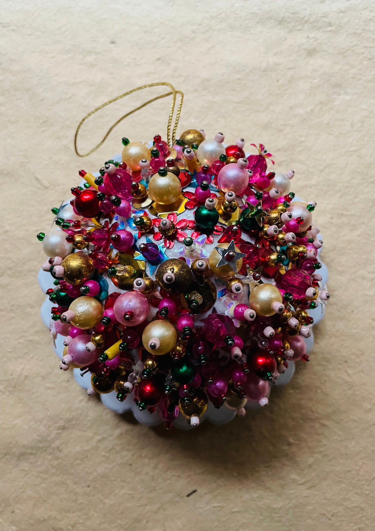 Magpie Bauble Sequin Ornament