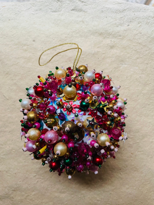 Magpie Bauble Sequin Ornament