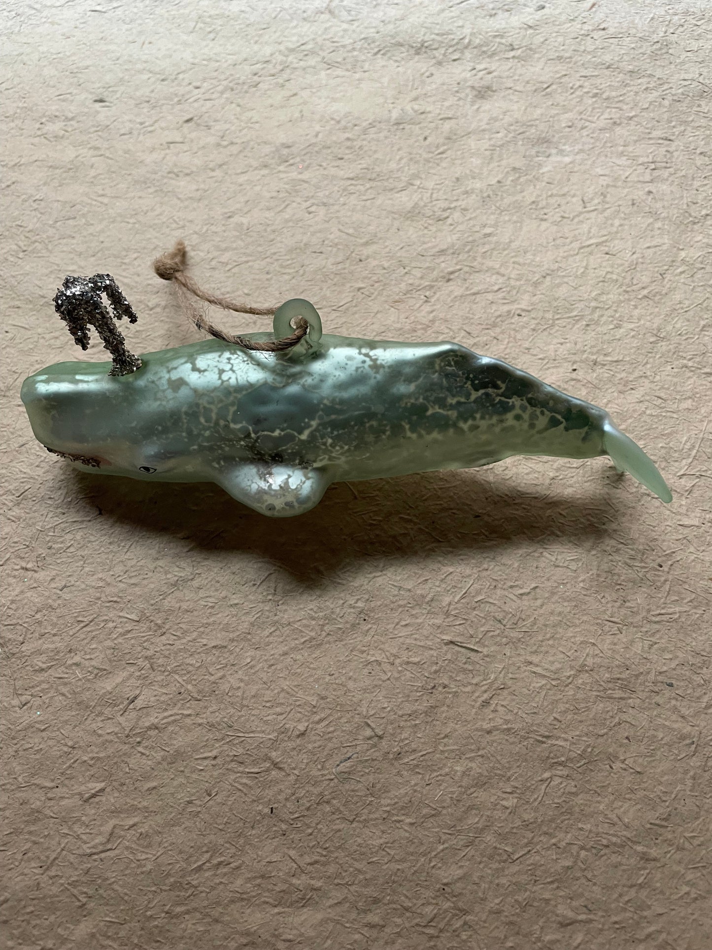 Whale Glass Ornaments – Blue, Teal & Mint