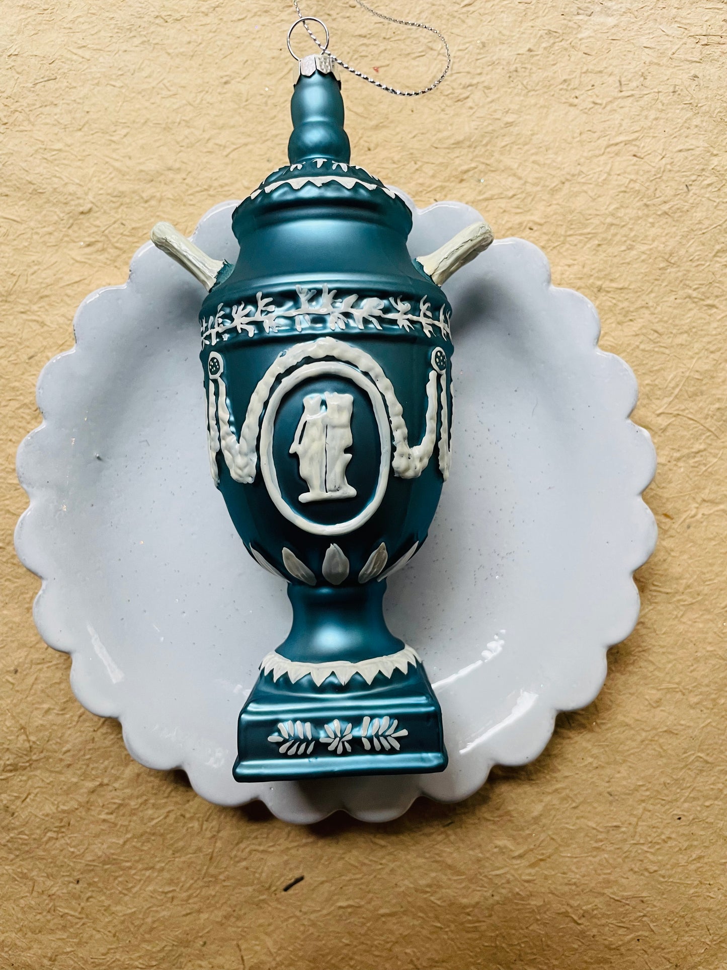 Fanciful Urn Christmas Ornament