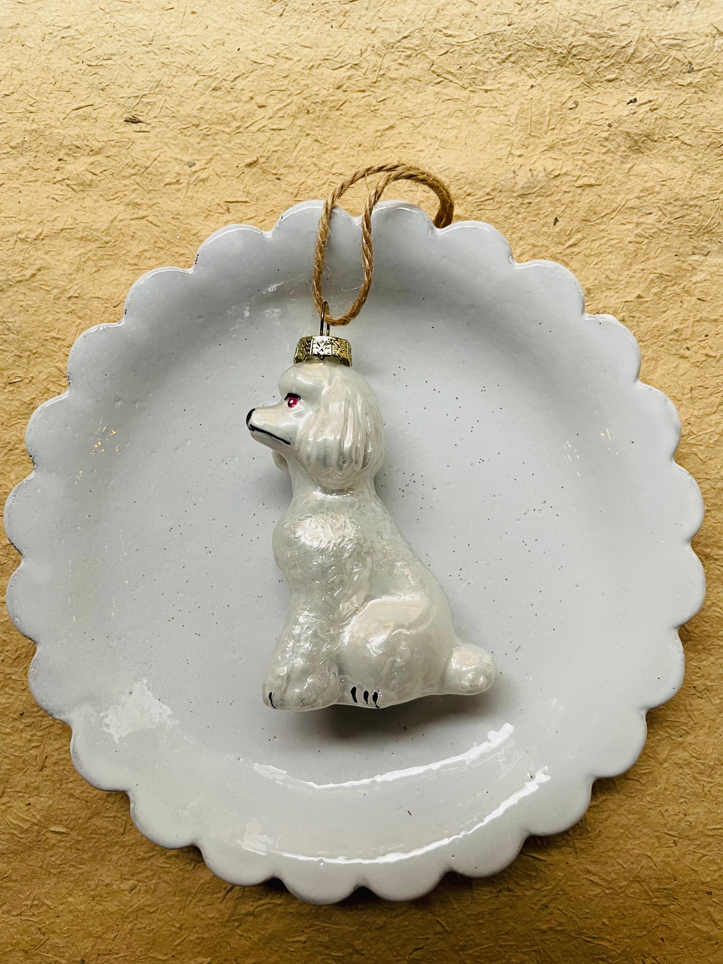 Glass Dog Ornaments – Six Breeds