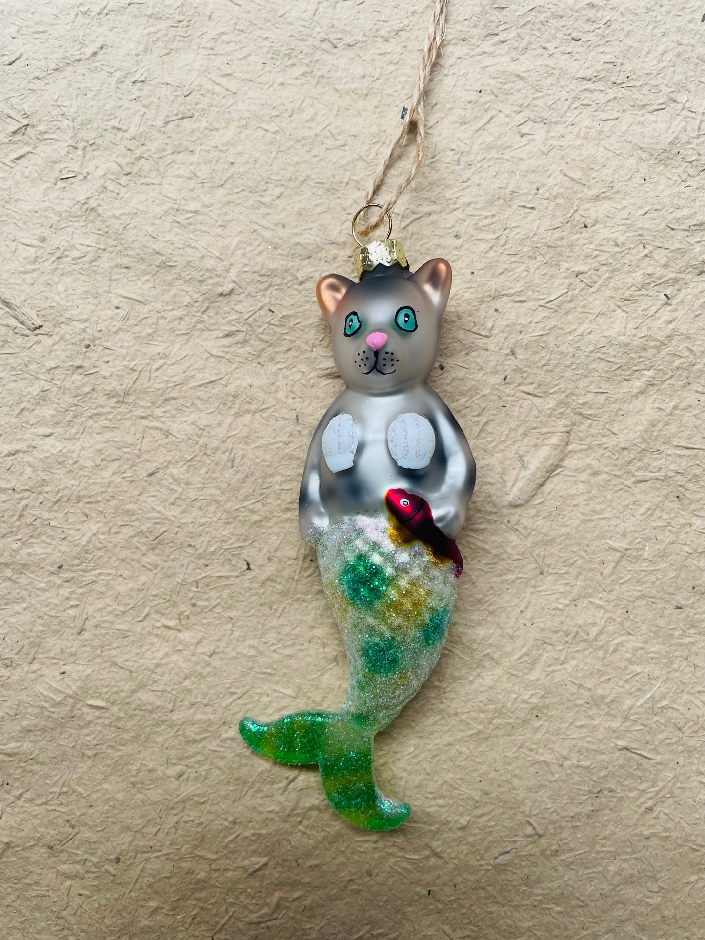 Purrmaid Glass | Christmas Ornament