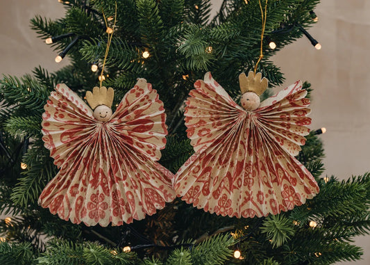 Swedish Greta Angel Ornament, 2-pack | Christmas Ornament