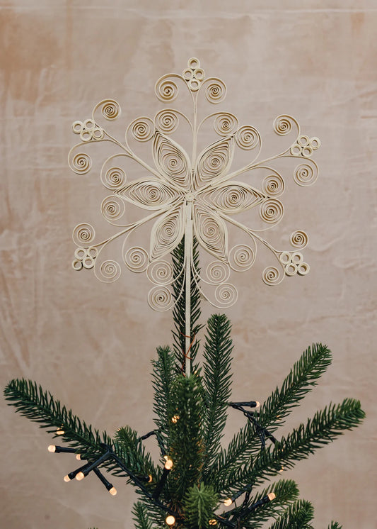 Quilled Star Tree Topper | Christmas Ornament