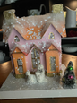 Poodle Chateau Christmas House – Glittery Storybook Holiday Décor Christmas Decor