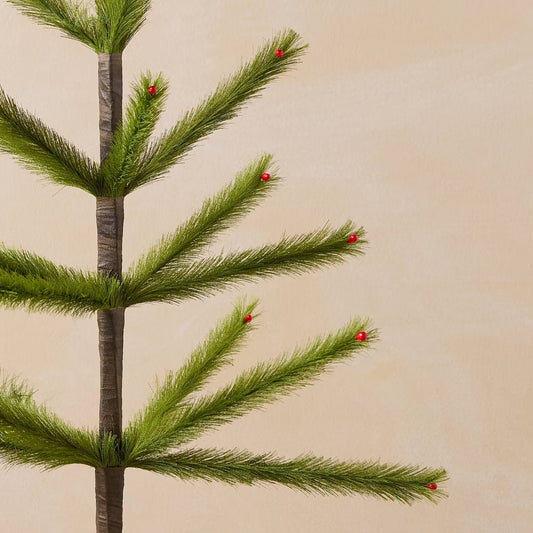 Artificial Christmas Tree with Red Berries | John Derian