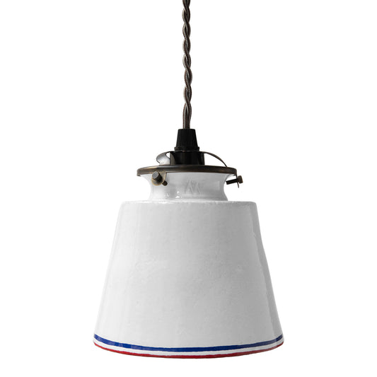 Small Pendant Light Tricolore - Astier de Villatte: Exclusive Pre-Order Item