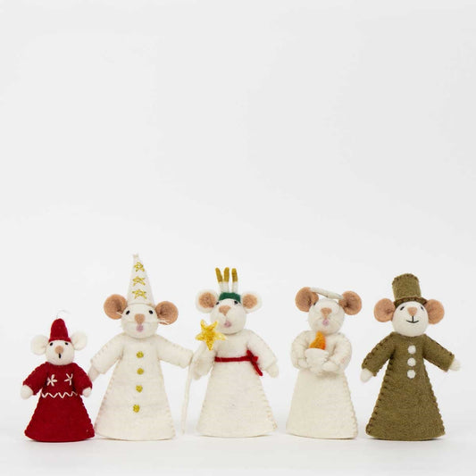 Luciatåg Swedish Lucia Procession Christmas Decoration, alternate view