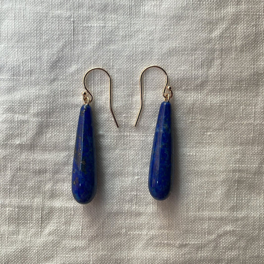 Lapis Lazuli Drop Earrings