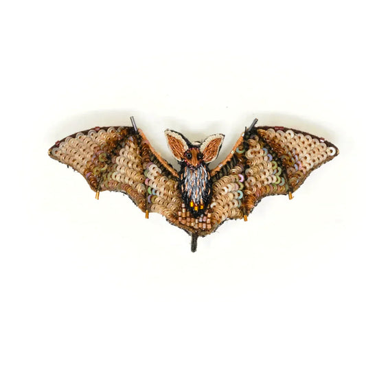Long Eared Bat Brooch Pin | Trovelore