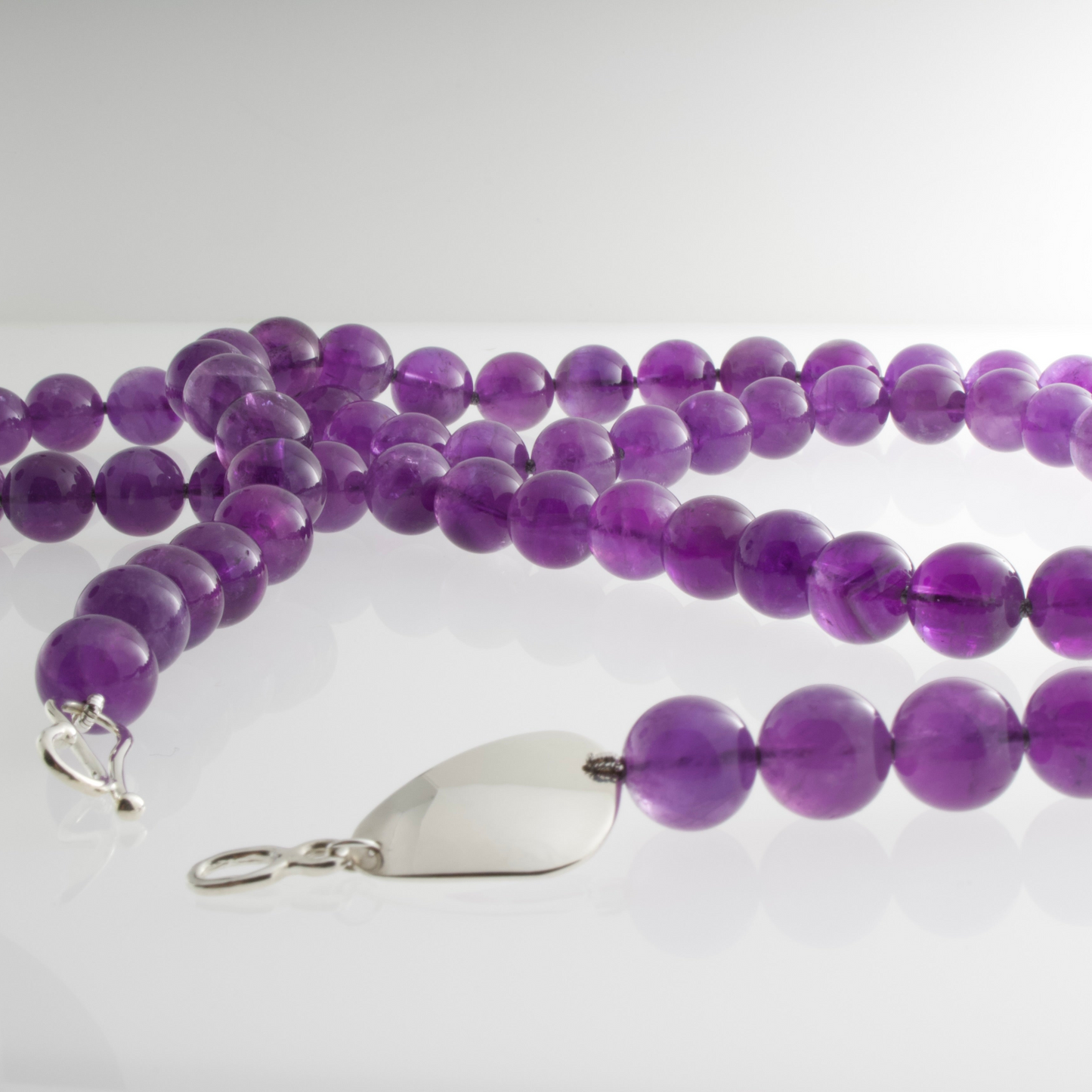Amethyst Bead Necklace | Mikkel Brøgger