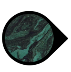 Malachite Clay Mix | Atelier Saint André Perrin