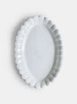 Marguerite Large Deep Oval Platter | Astier de Villatte: Exclusive Pre-Order Item