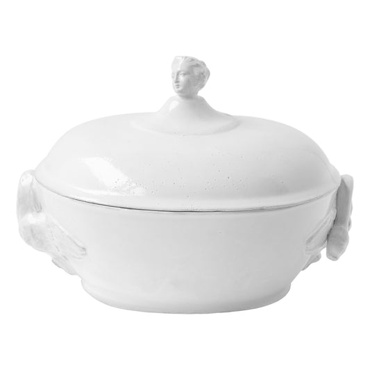 Marie-Antoinette Tureen with Swan - Astier de Villatte: Exclusive Pre-Order Item