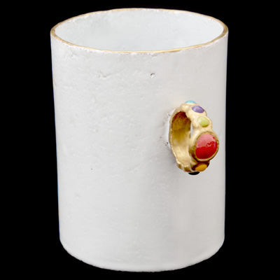 Multicolour Ring Cup, Serena Carone - Astier de Villatte: Exclusive Pre-Order Item