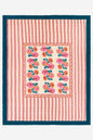 Nizam Flower Cream Pink Quilt  – 220X270 | Lisa Corti