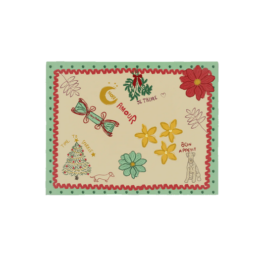 NojiNoji Christmas Placemat (Multi)