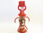 North Pole Present Surprise Figure | Vintage by Crystal Spun Cotton Ornament
