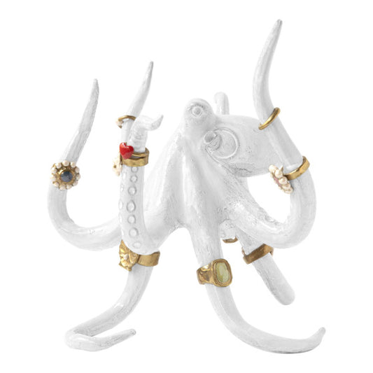 Octopus Ornament with Rings, Serena Carone | Astier de Villatte: Exclusive Pre-Order Item