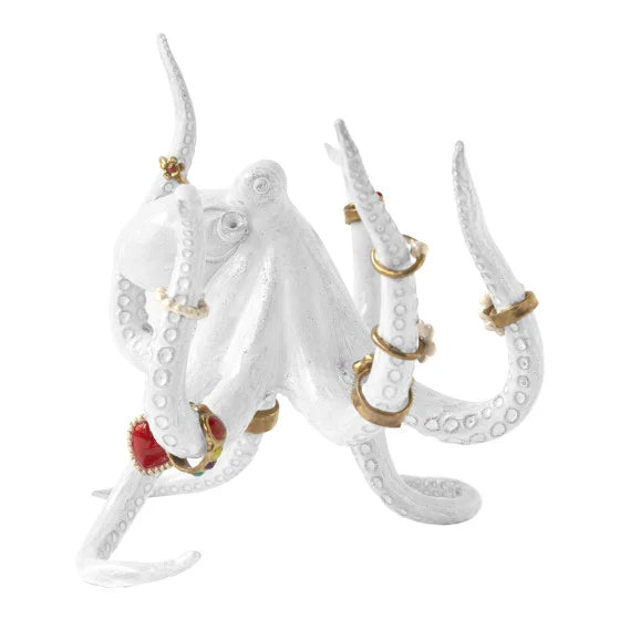 Octopus Ornament with Rings, Serena Carone | Astier de Villatte: Exclusive Pre-Order Item