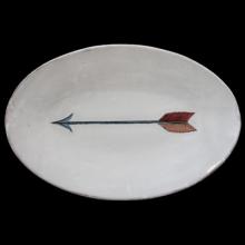 Oval Arrow Platter by Astier de Villatte, alternate view