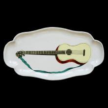 Guitar Platter by Astier de Villatte, alternate view