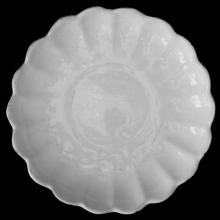 Marguerite Deep Round Platter by Astier de Villatte, alternate view
