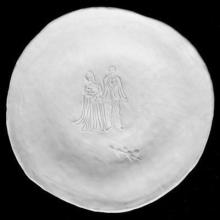 Wedding Platter by Astier de Villatte, alternate view
