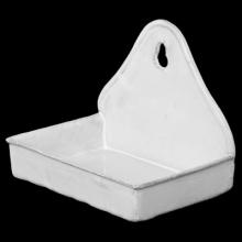 Sobre Wall-Mounted Soap Dish by Astier de Villatte, B2B product view