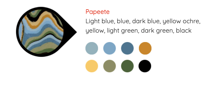 Papeete Clay Mix | Atelier Saint André Perrin