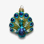 Peacock Christmas Ornament