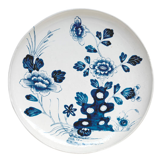 Peony Chrysanthemum Bristol Platter, John Derian - Astier de Villatte: Exclusive Pre-Order Item