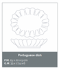 Shanghai Clay Mix | Atelier Saint André Perrin - Small portuguese platter