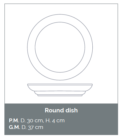 Shanghai Clay Mix | Atelier Saint André Perrin - Small round dish