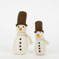 Snowman Family Christmas Decoration, Set of 2 by A World of Craft