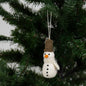 Snowman with Topper Christmas Ornament by A World of Craft